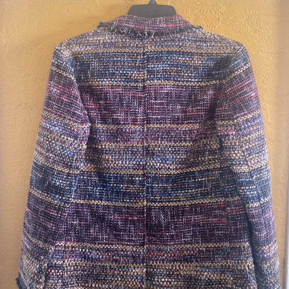 ETRO Plaid Tweed Blazer ETRO Milano (made in Italy ) vintage - Picture 8 of 11
